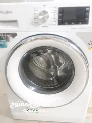  1 Whirlpool full automatic washing machine 10 kg stem cleaning option
