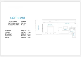  7 Free Hold property / Any Nationalities can buy. For Sale Fully Furnished Studio Apartment  *Al Khoud