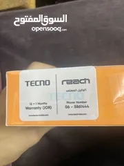  4 تكنو سبارك 128g لون اسود جديد مش مفتوح كفاله 13 شهر