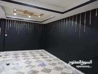  9 رول لاصق ذهبي او فضي ديكوري للارضيات و الحائط و الجدران ديكور شريط  لاصق منه وفيه للديكور طول 50 متر