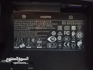  7 شاشة كمبيوتر نوع HP 24 انش full hd بحال الجديد للبيع