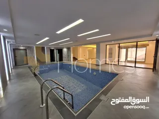  1 شقة ارضية مع مسبح داخلي للبيع في دابوق بمساحة اجمالية 550م