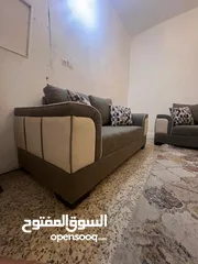  5 طقم كورنر ستايل أمريكي موديل راقي جداََ  تفصيل خشب سويد وأسفنج دانلوب مقاعد وظهر متحرك ، إستعمال