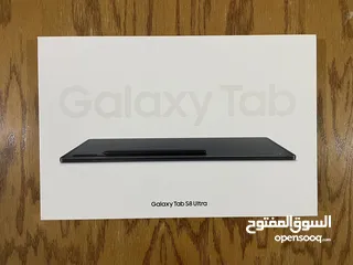  1 Samsung Tab S8 ultra 128gb wifi with S-pen new