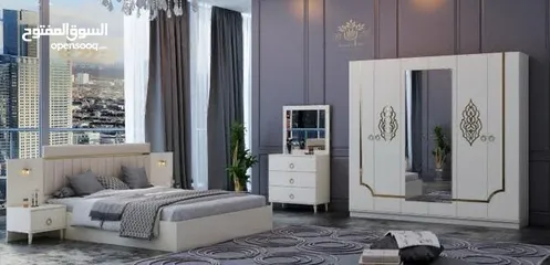  20 غرف نوم تركي تتكون من خمس قطع  بتصاميم مختلفه تناسب اذواقكم 