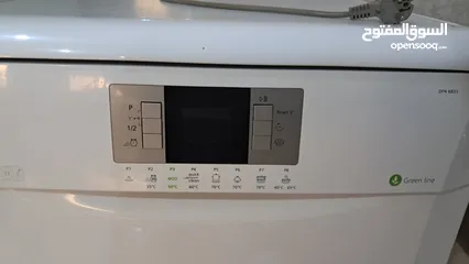  2 BEKO Dishwasher DFN 6833 6 Place Settings White جلاية بيكو DFN 6833 6 برامج لون ابيض