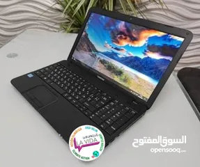  3 لابتوب توشيبا شبه جديد