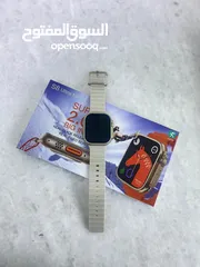  3 ساعة ذكيه جديدة (S8 ULTRA MAX TITANIUM CASE 49MM)