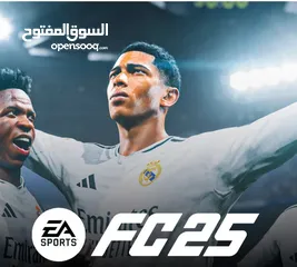  1 حساب نسخ فيفا 25 جزء العربي PS4