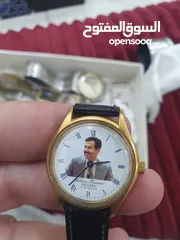  2 ساعات ماركات عالمية سويسري هدية الرئيس الراحل صدام حسين الى عوائل ابطال قادسية صدام المجيدة