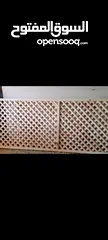 2 تركيب سياج خشب للحدائق والاسوار ..