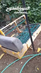  2 خشب ابيض تفصيل لطقم كورنر وفي كنباي الها كوعين