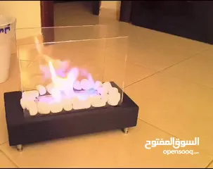  3 Fire place صغير يصلح لمكاتب او غرفة صغيرة