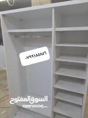  10 خزائن ملابس خشب لامنيت 18م جودة عالية تفصيل حسب الطلب والمقاس   خزائن ابواب او سحاب جميع الوان