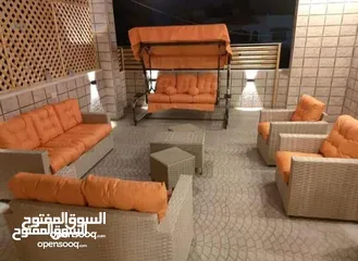  9 جلسات خارجي طقم راتان طقم حدائق طقم خارجي طقم ترس