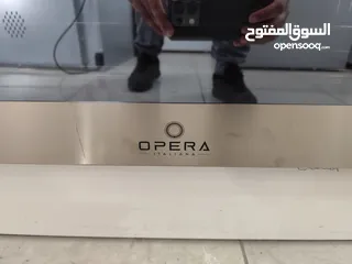  2 عرض نااار على فرن اوبرا صناعه إيطالي اعلى مواصفات 90 سم مع مروحة تبريد وتوزيع حراره