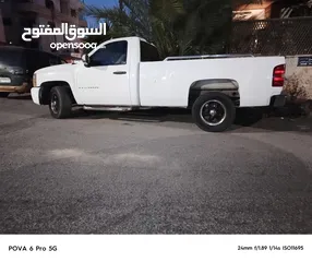  1 بكب سلفرادو موديل 2007 كابينة واحدة