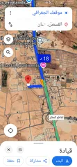  6 للبيع ارض 500 م في القسطل سكن ج طريق المطار 3 شوارع