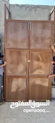  2 خزانة المنيوم مونة مطبخ او مستودع