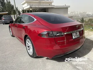  8 Tesla model S 75D 2017  تيسلا