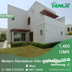  1 Modern Standalone Villa for Rent in Al Mouj  REF 525TB