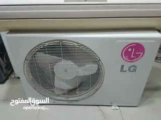  4 مكيف نوع LG مستعمل للبيع  2 طن