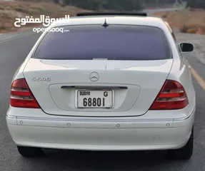  4 مرسيدس S500 L  2002 وارد اليابان صبغ وكالة بدون حوادث