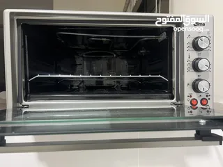  2 فرن كهربائي Elma صناعه تركيه مستعمل مده بسيطه جدا لا تتعدي 3 شهور بحاله جيده جدا
