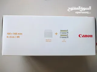  7 طابعة كانون ملونة مع حبر و ورق خاص لطباعة الصور بجودة ستوديو تصوير احترافي