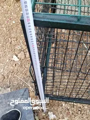  7 قفص حديد كبير للطيور او الارانب او الحيوانات الصغيرة