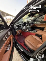  10 مرسيدس E350 2020 AMG فحص كامل ممشى قليل فل اضافات اعلى صنف لون اسود غرفة كاميل