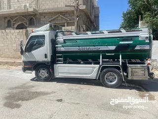  2 ديانه تنك ماء 4متر ونص موديل 1997 لون ابيض