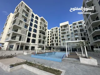  1 شقة بغرفة في جمان 2 الموج/مطلة ع مارينا/86 مترمربع/ Juman 2 Almouj