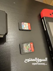  2 نينتندو سويتش مستعمل مع 5 ألعاب