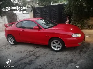  20 هونداي تيبرون 1997 كوبيه للبيع او البدل