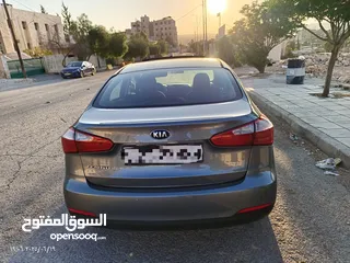  15 كيا سراتو موديل 2016 لون فيراني فحص كامل ترخيص سنة كاملة وتأمين ضد الغير