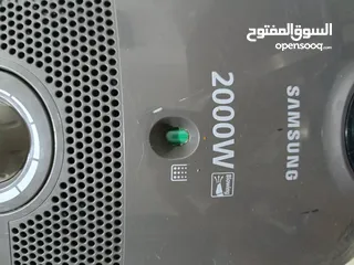  1 مكنسه كهرباء سامسونج 2000 وات شغاله 100% افحص قبل ما تشتري الله يبارك لصاحب النصيب