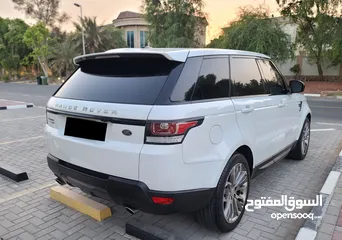  7 RANGE ROVER 2016 SPORT HSE V6 , GCC , ACCIDENT FREE , ORIGINAL PAINT