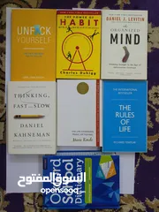  4 كتب عربية و إنجليزية English And Arabic books