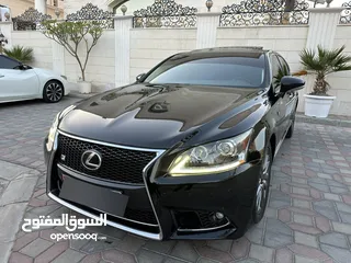  27 للبيع لكزس LS460 وارد F Sport  الشكل الجديد موديل 2014  موتر بحالة الوكالة