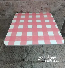  1 ميز طعام  60*60   ارتفاع   70 ميز طعام حجم 60  ارتفاع 70 سم ...