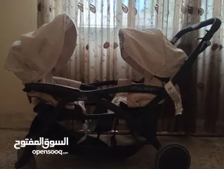  2 عرباية توأم مستعملة للبيع