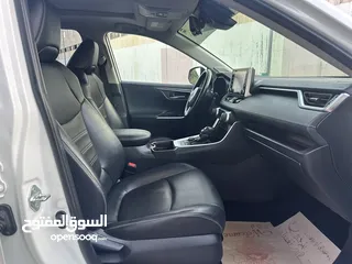  20 تويوتا راف فور ليميتد هايبرد موديل 2019 فل كامل أعلى صنف مع بانوراما للبيع