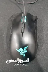  1 ماوس رايزر RAZER نظيف مكفول للبيع