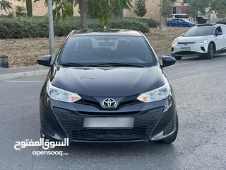  7 تويوتا يارس 2018 فحص 7 جيد وفل اوتوماتيك بحالة الوكالة