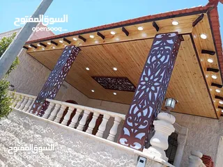  33 القيسي لكافة أعمال القرميد والحدادة وديكور والابرقولات وكرميد