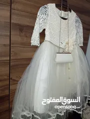 2 فستان اطفال زفاف