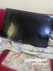  2 تلفزيون سامسونج نظيف شاشة عليها حماية لنظر