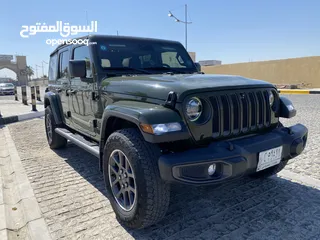  10 Jeep Wrangler 80th 2021 JL Turbo