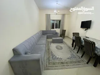 1 (محمد سعد) غرفه وصاله بالمجاز فرش سوبر ديلوكس للايجار الشهري
